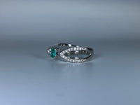 パライバトルマリン 0.25ct PT900リング 14号 - COLOR BOX - 画像5